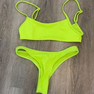Neon bikini